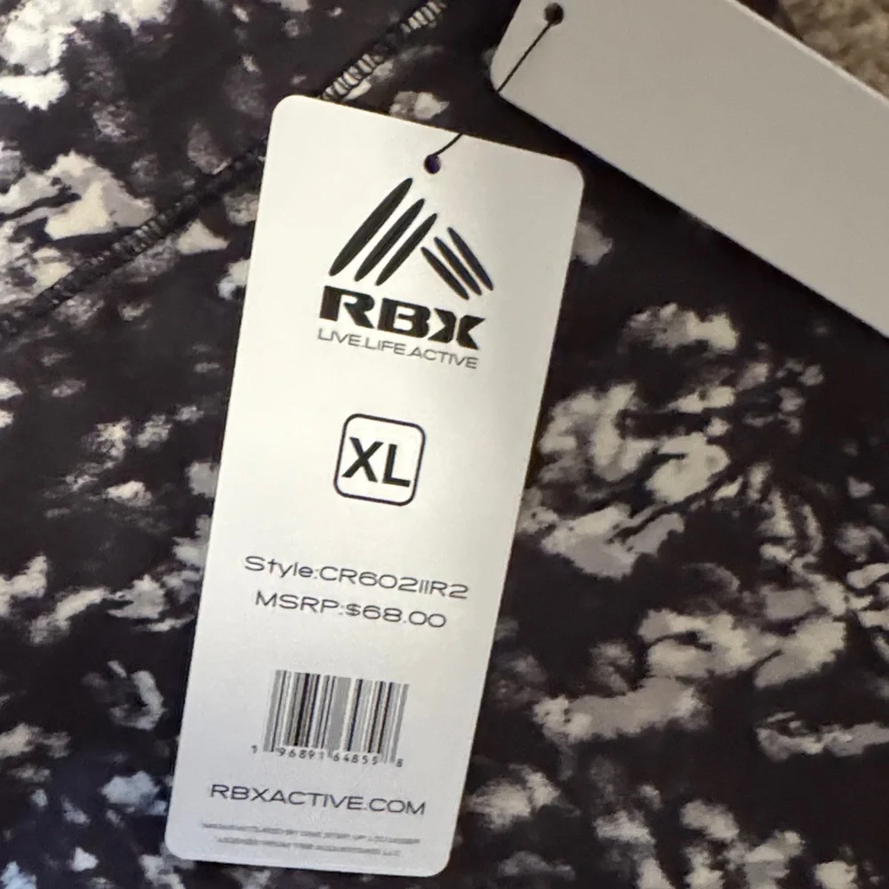 RBX Monochrome Abstract Leggings - Picture 2 of 4